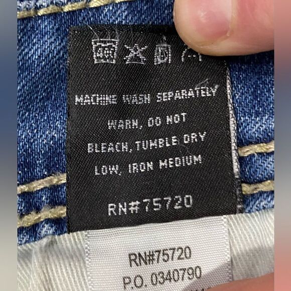 Buckle Black 24x32 Skinny Stretch Low Rise Denim Jeans Size - Picture 6 of 10